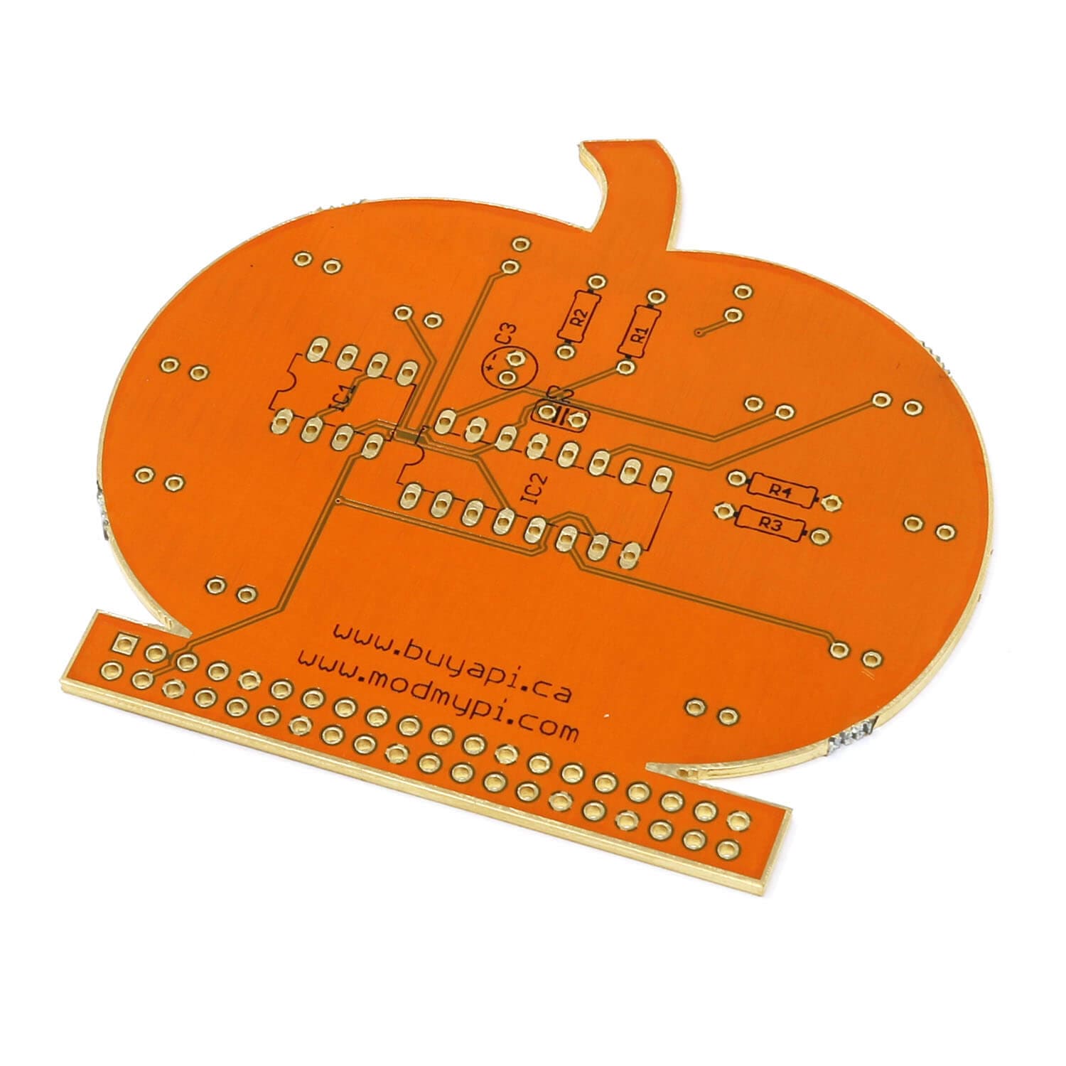 Halloween PumpkinPi Soldering Kit for Raspberry Pi (555 Timer) - The Pi Hut