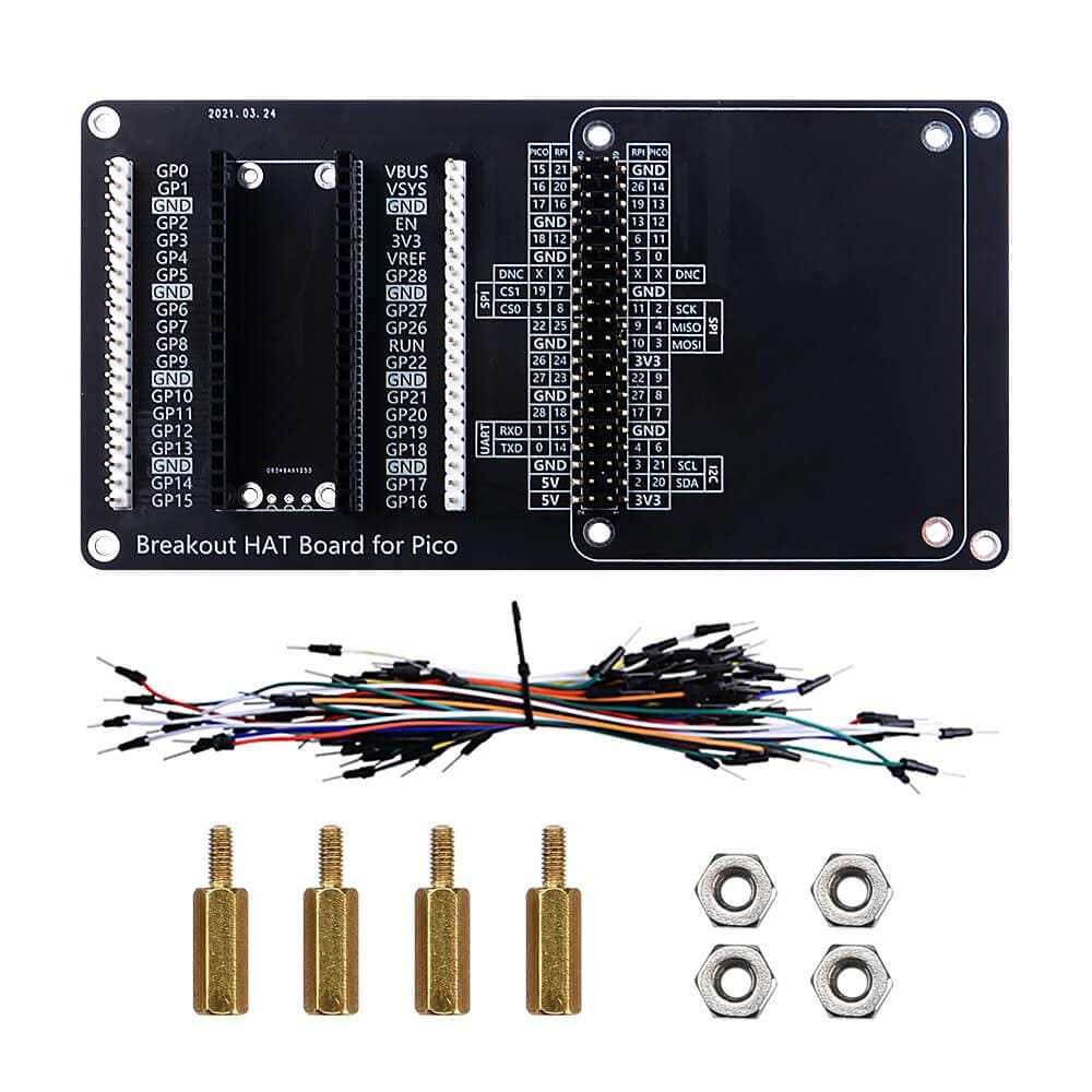 HAT Breakout Board For Raspberry Pi Pico - The Pi Hut