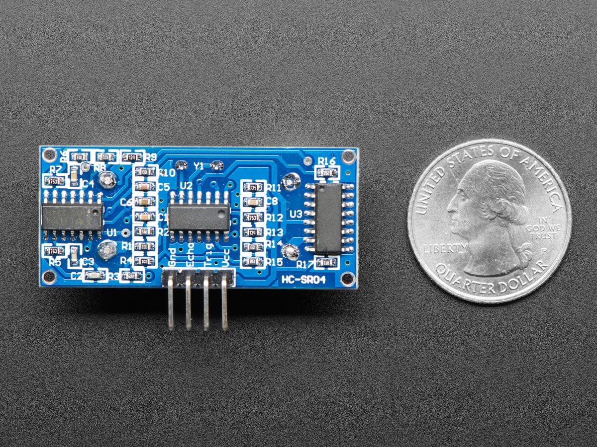 HC-SR04 Ultrasonic Sonar Distance Sensor + 2 x 10K resistors - The Pi Hut