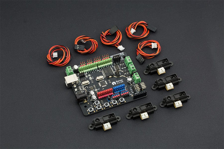 HCR - Mobile Robot Platform with Sensors and Microcontroller - The Pi Hut