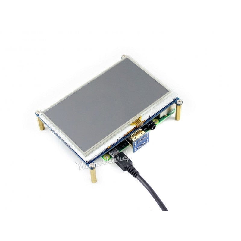 HDMI 4.3" 480x272 Touch Screen (GPIO) [Discontinued] - The Pi Hut