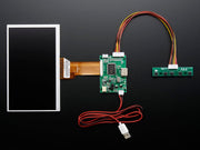 HDMI 4 Pi: 7" Display (no Touch) w/Mini Driver - 800x480 HDMI - The Pi Hut