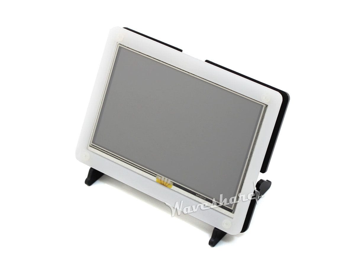 HDMI 5" 800x480 Touch Screen & Case (GPIO) - The Pi Hut