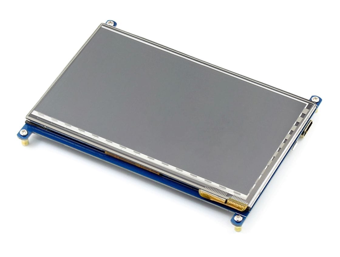 HDMI 7" 800x480 Touch Screen & Case (USB) - The Pi Hut