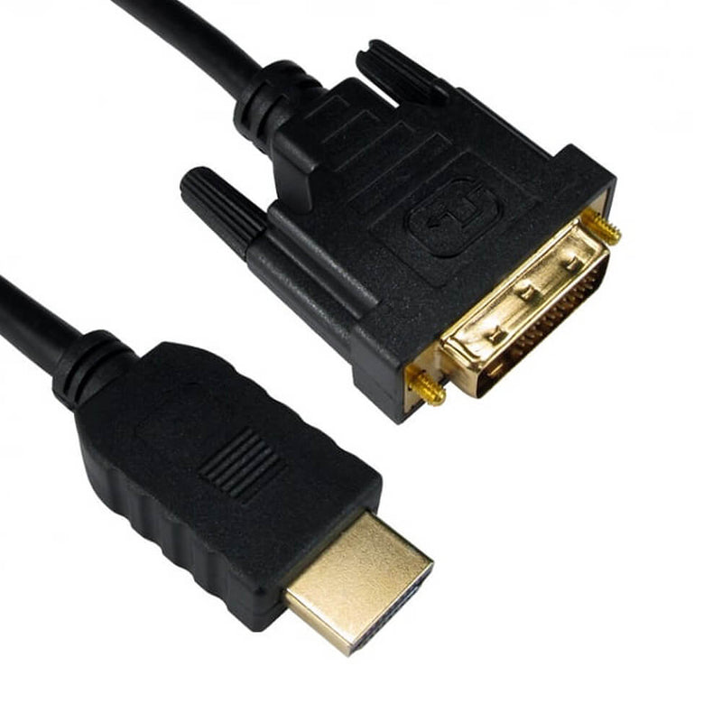 HDMI to DVI-D Cable for Raspberry Pi 3 - The Pi Hut
