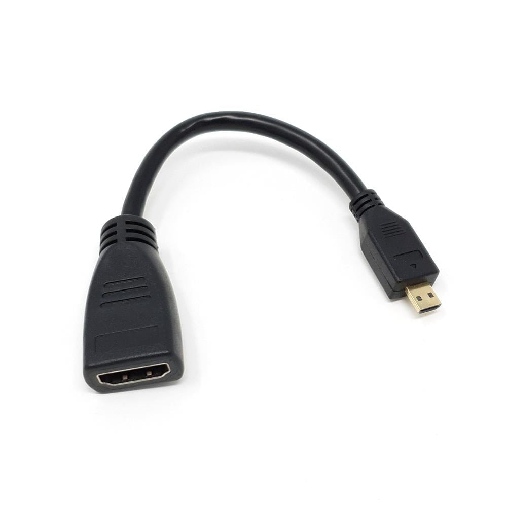 HDMI to Micro-HDMI adapter cable (160mm) - The Pi Hut