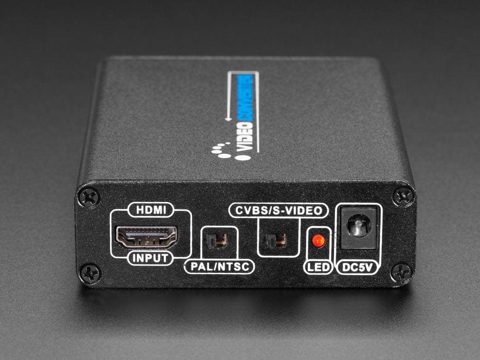 HDMI to RCA Audio and CVBS NTSC, PAL, or S-Video Converter - The Pi Hut