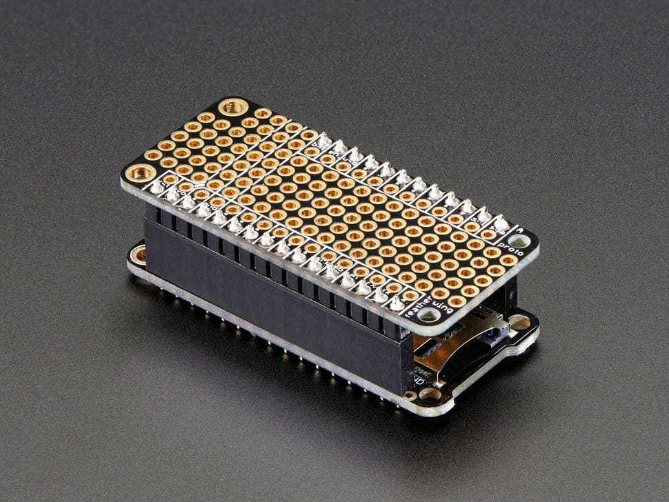 Header Kit for Feather - 12-pin and 16-pin Female Header Set - The Pi Hut