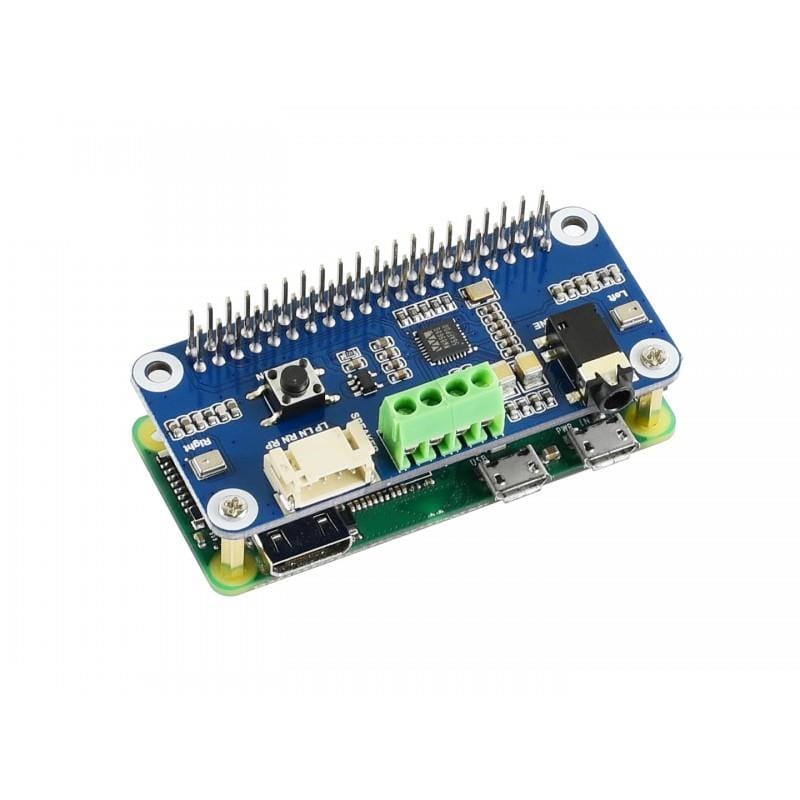 Hi-Fi Sound Card HAT for Raspberry Pi (with speakers) - The Pi Hut