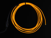 High Brightness Orange Electroluminescent (EL) Wire - 2.5 meters - The Pi Hut