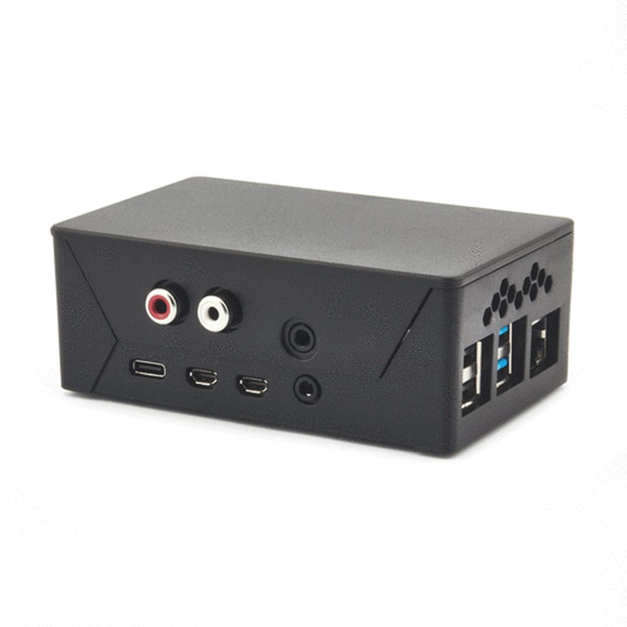 HighPi Pro Case for IQAudio DAC+/DAC Pro and Raspberry Pi 4 - The Pi Hut