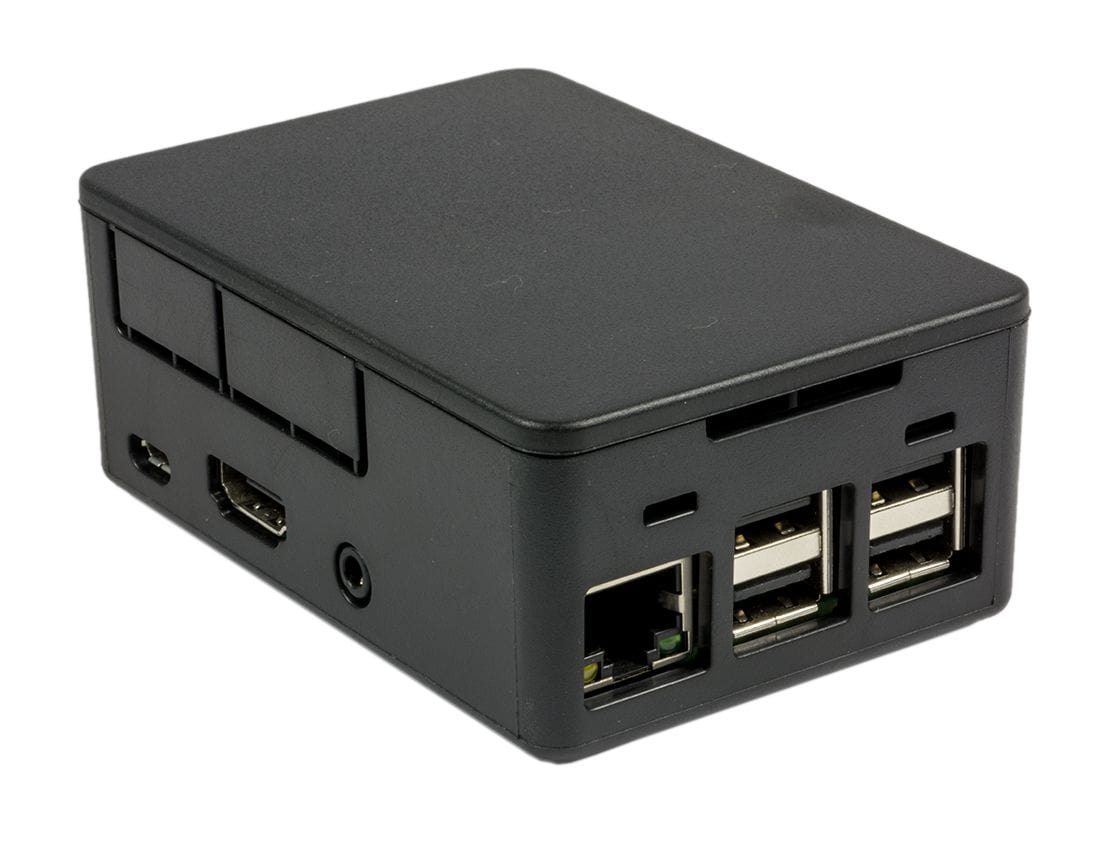 HighPi Raspberry Pi 3 Case - Black - The Pi Hut