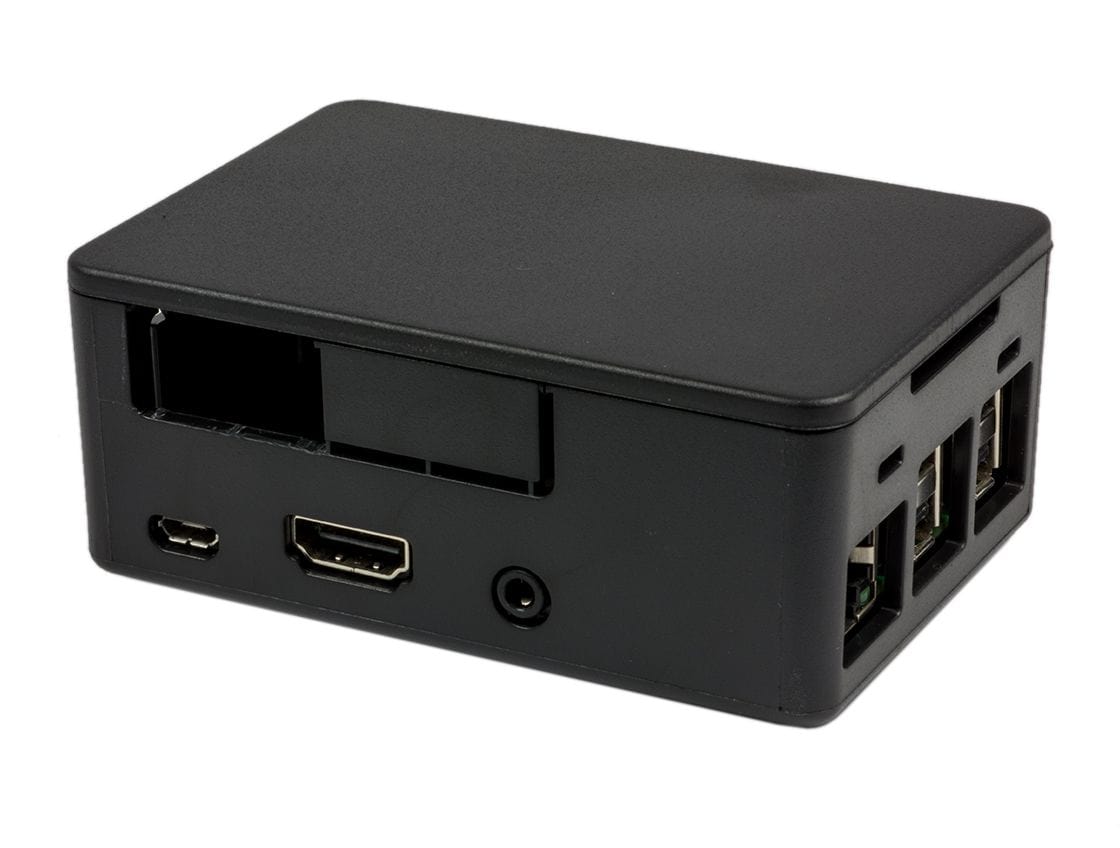 HighPi Raspberry Pi 3 Case - Black - The Pi Hut