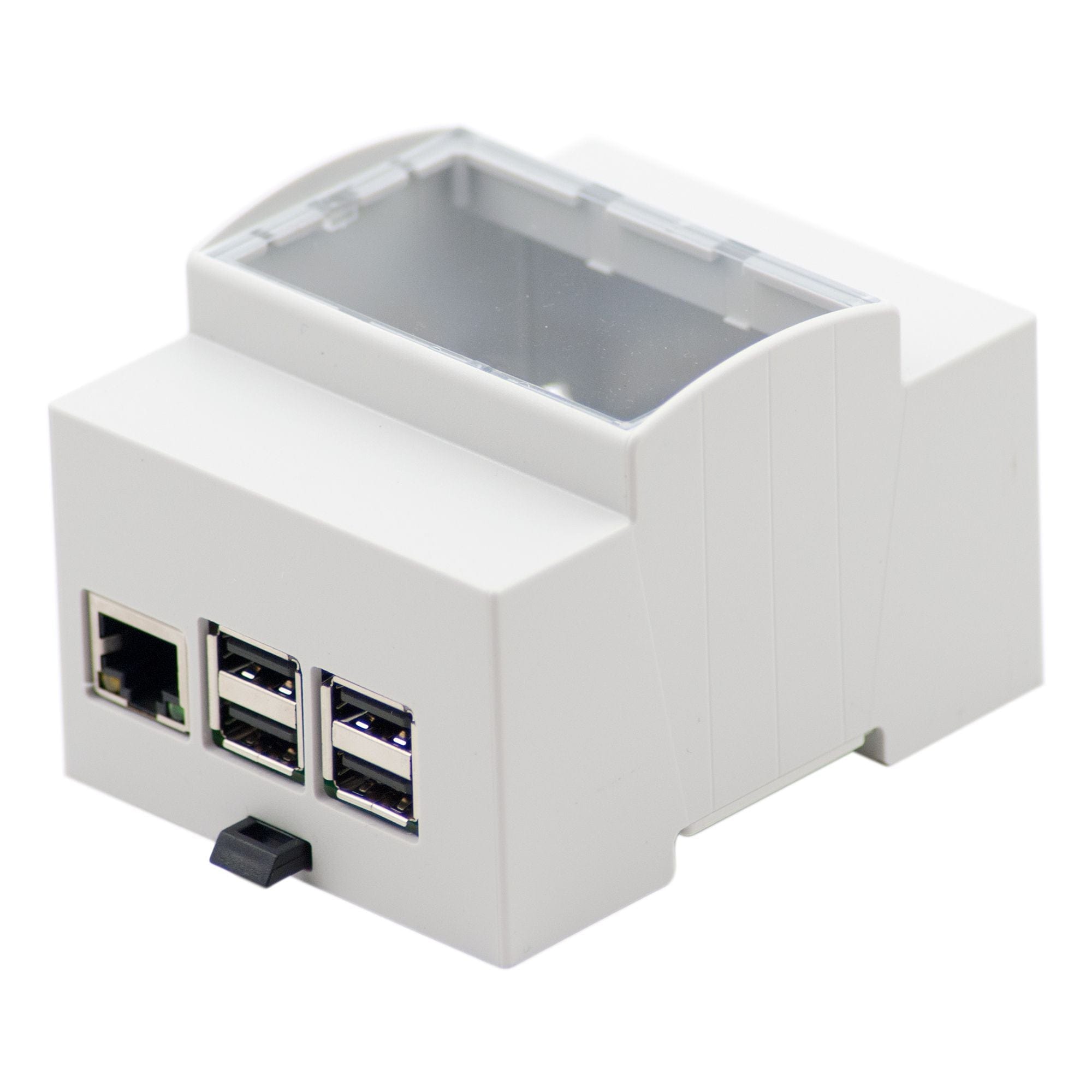 RPI CASE STACK: Boîtier pour Raspberry Pi 3 avec ventilateur, empilable,  transpa chez reichelt elektronik