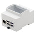 Hitaltech - Raspberry Pi 3 DIN Rail Case (4M Modulbox) [Discontinued ...