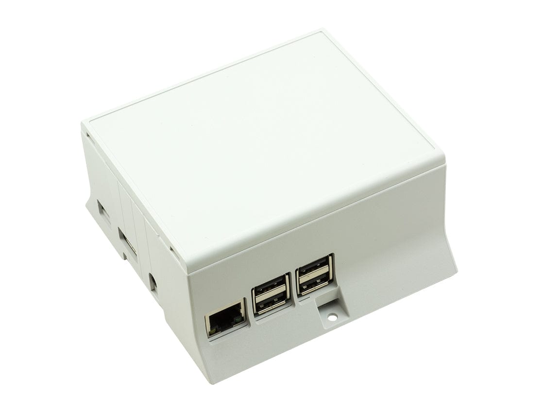 Hitaltech - Raspberry Pi 3 DIN Rail Case (6M PLC Modulbox) [Discontinued] - The Pi Hut