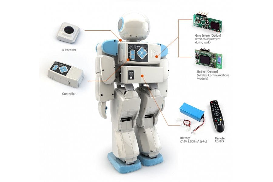 HOVIS Eco Plus - 20 DOF Humanoid Robot - The Pi Hut