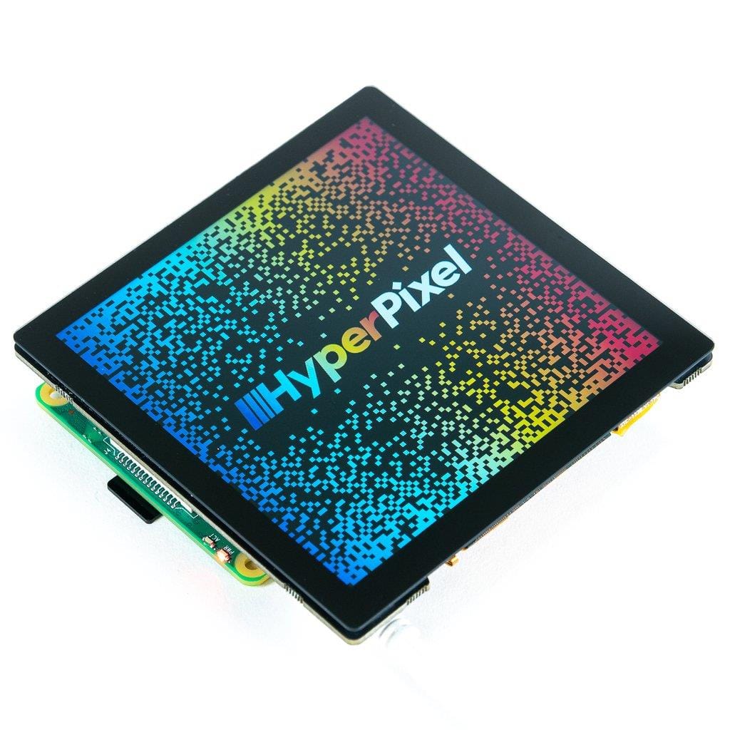 HyperPixel 4.0 Square - Hi-Res Display for Raspberry Pi - The Pi Hut