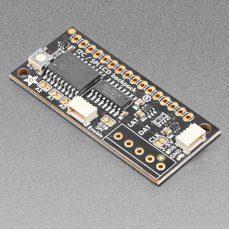 i2c / SPI character LCD backpack - STEMMA QT / Qwiic - The Pi Hut