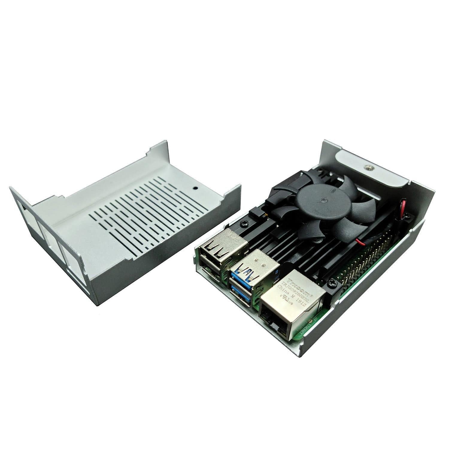 IceBerry All-in-One Cooling Case for Raspberry Pi 4 - The Pi Hut