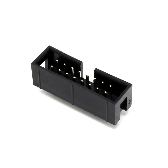 16 Way Header IDC Box Header - 2x8 pin 16-way - The Pi Hut
