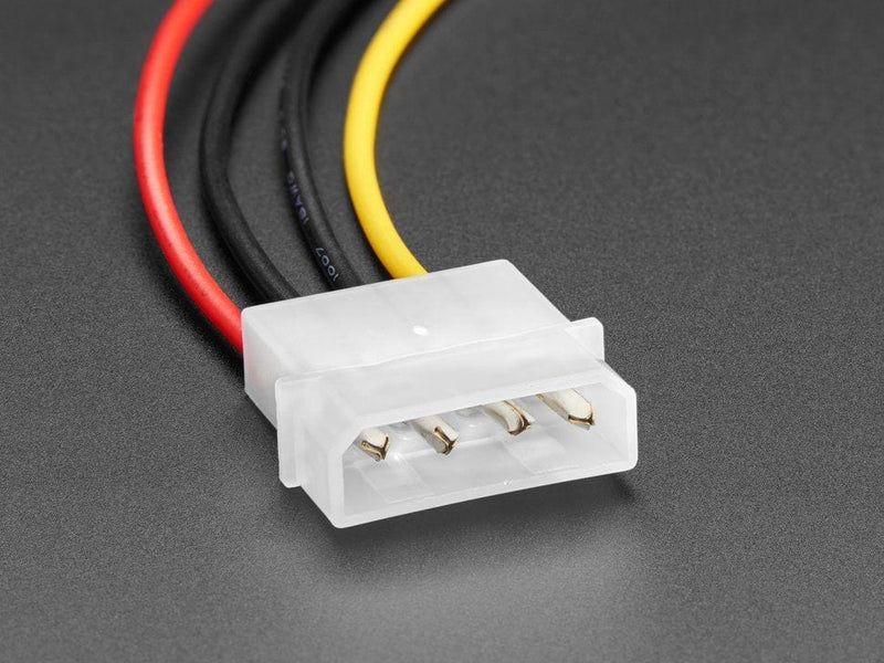 IDE Molex 4 Pin Socket Cable - 30cm long - The Pi Hut