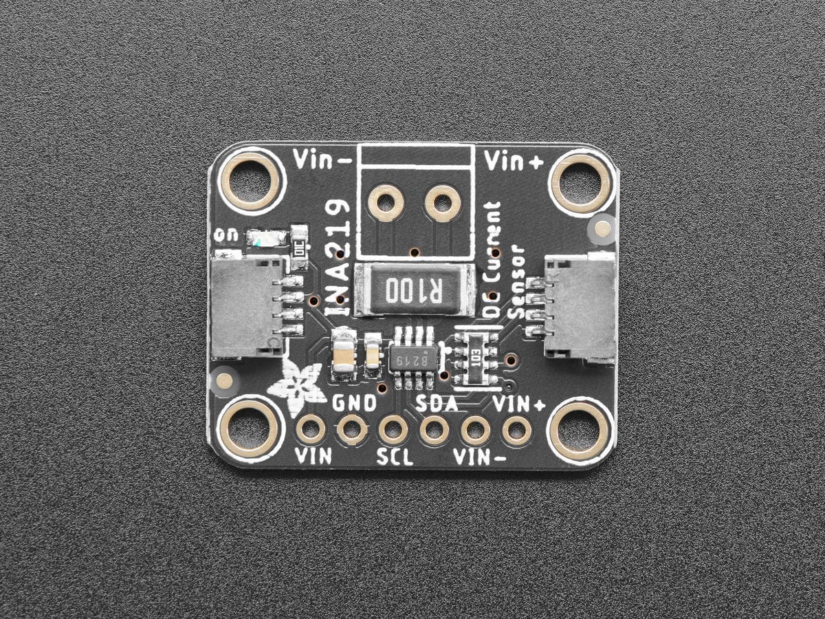 INA219  High Side DC Current Sensor Breakout - 26V ±3.2A Max - The Pi Hut