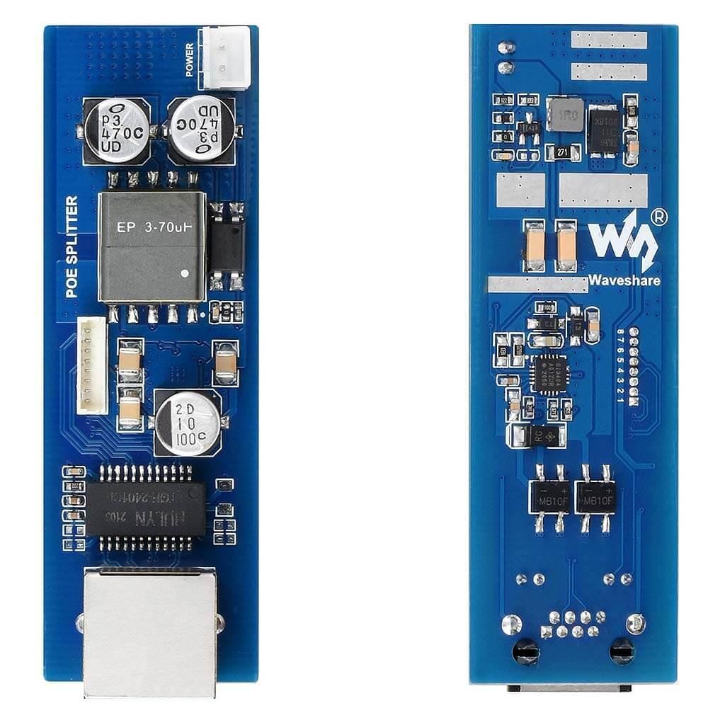 Industrial USB-C Gigabit PoE Splitter (5V 2.5A) - The Pi Hut