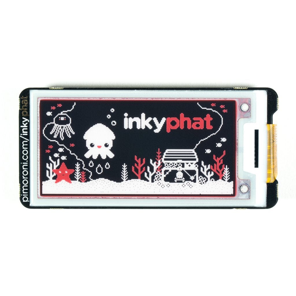 Inky pHAT (ePaper/eInk/EPD) - The Pi Hut