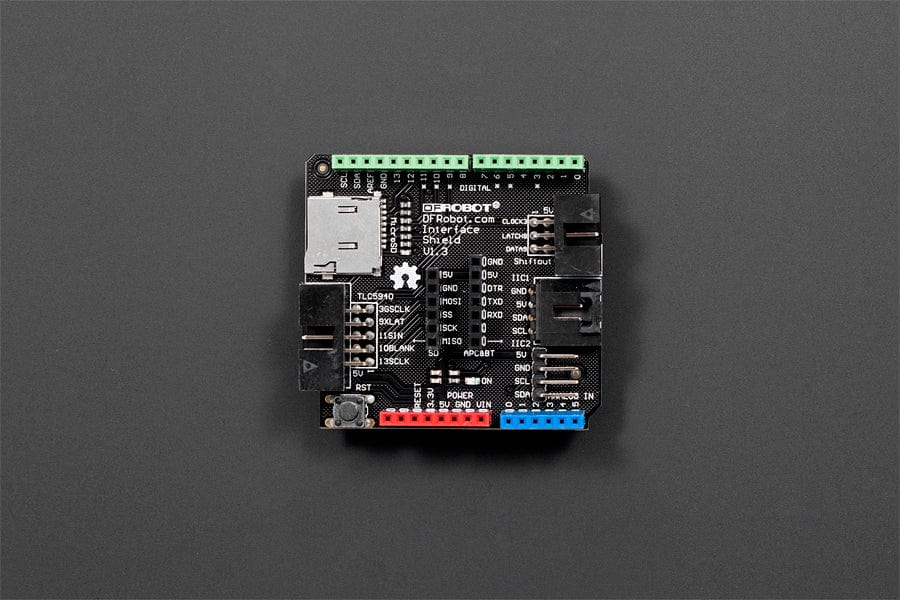 Interface Shield for Arduino [Discontinued] - The Pi Hut