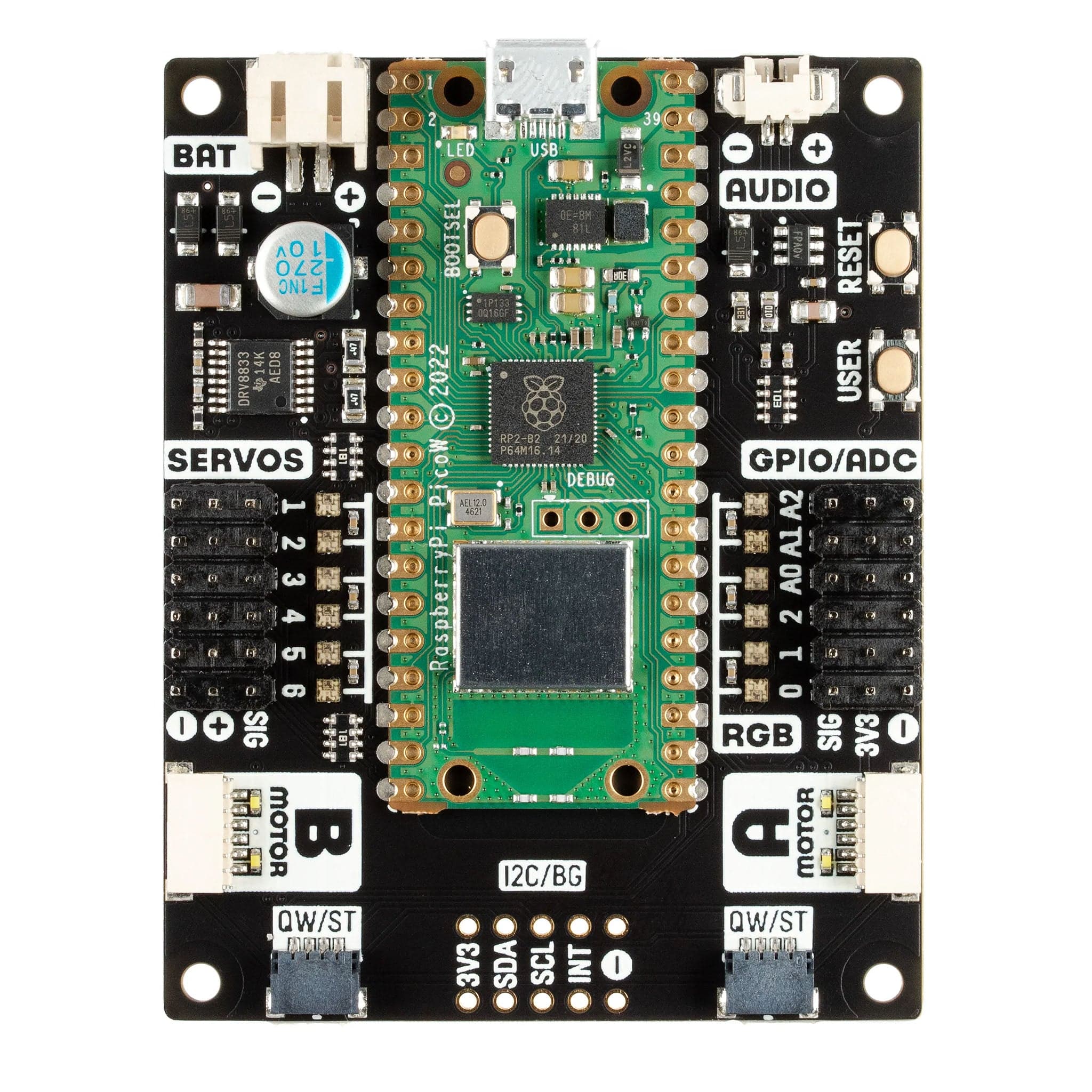 Inventor 2040 W (Pico W Aboard) - The Pi Hut