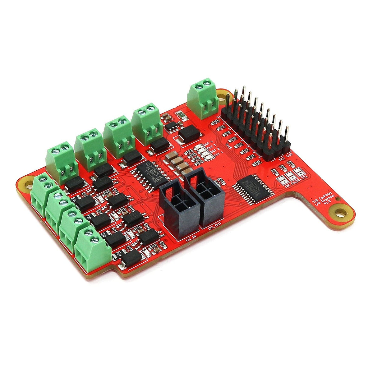 Custom Raspberry Pi Car Interface CarPiHAT PRO 5 - Car Interface + DAC for Raspberry Pi 5 - The Pi Hut