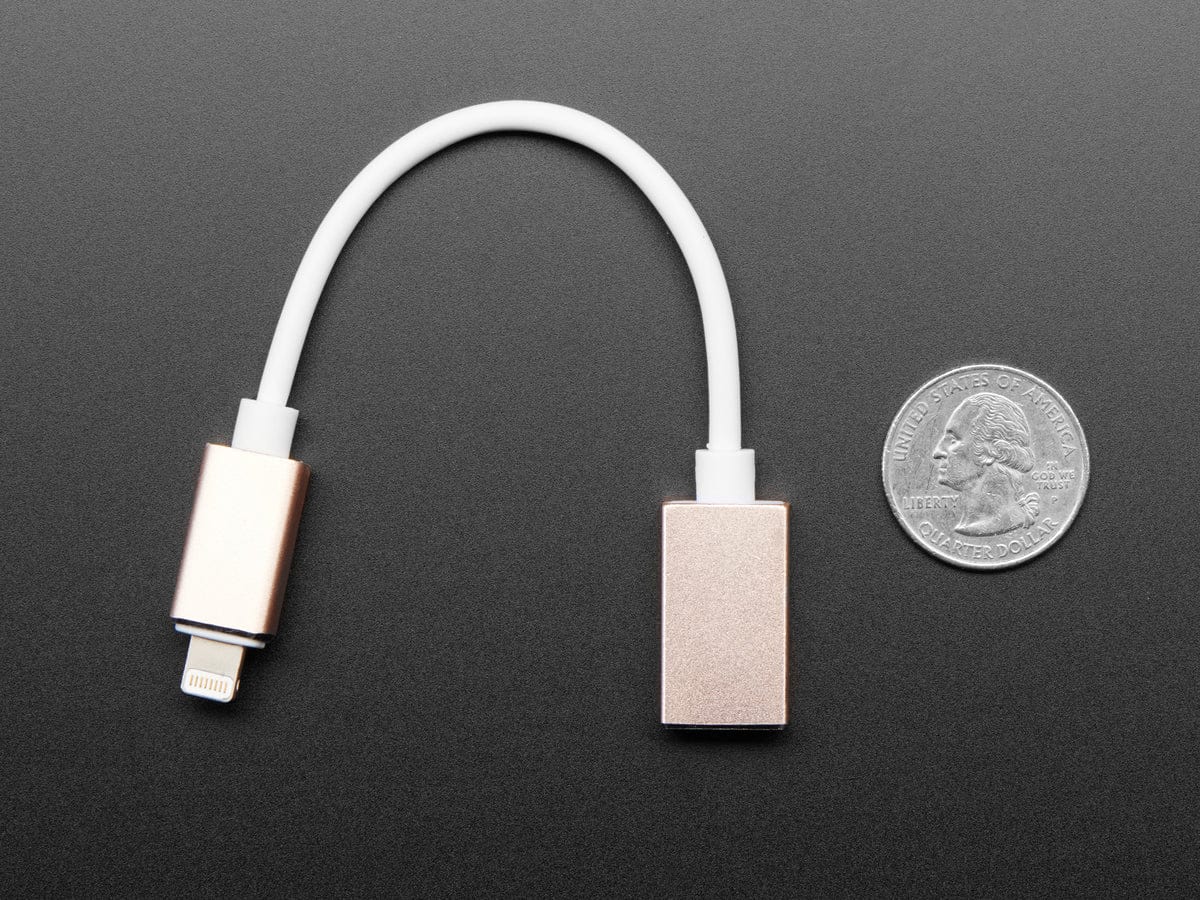 iOS Lightning to USB OTG Cable - The Pi Hut