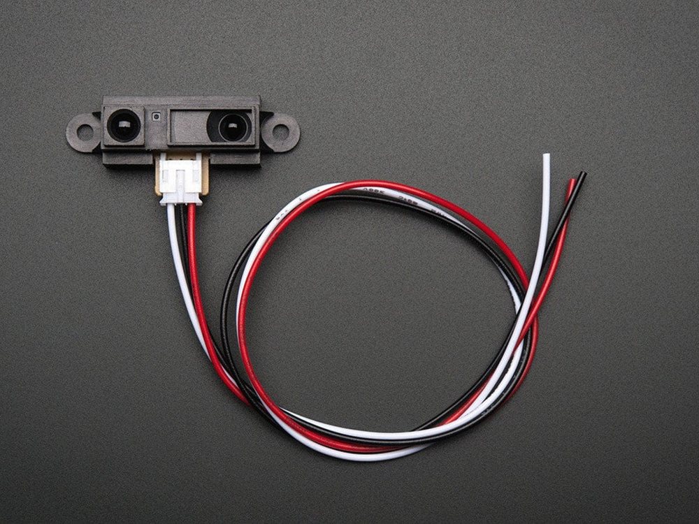 IR distance sensor includes cable (10cm-80cm) - The Pi Hut