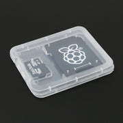 Jewel Cases for MicroSD Cards + SD Adapters (4-pack) - The Pi Hut