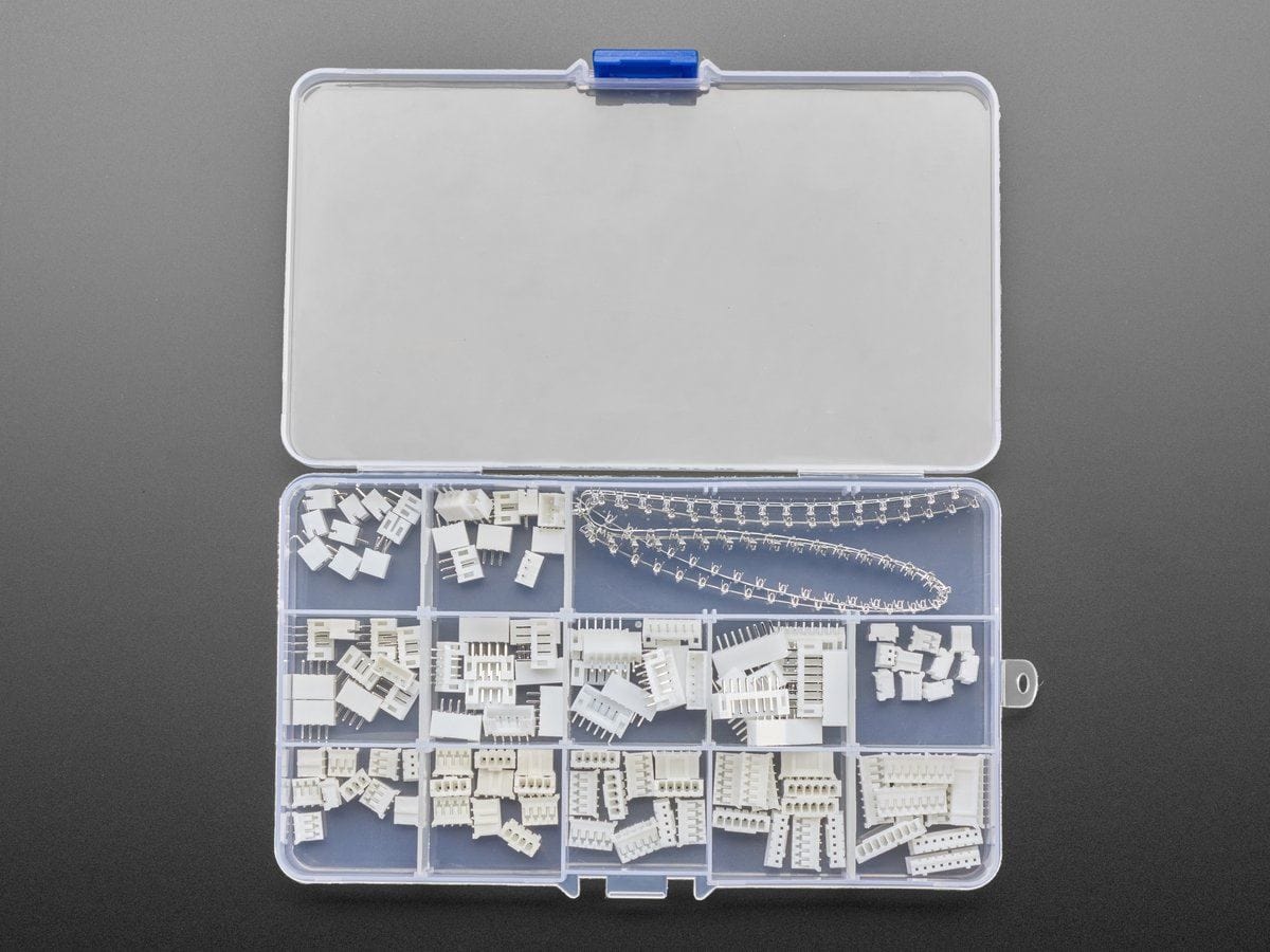 JST PH 2.0mm Pitch Connector Kit - 220 Piece Kit - The Pi Hut