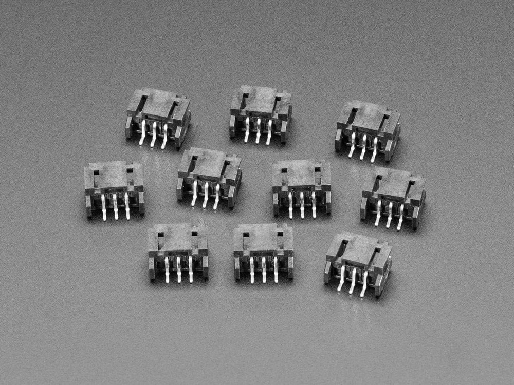 JST PH 3-pin Horizontal Connector (10-pack) - The Pi Hut