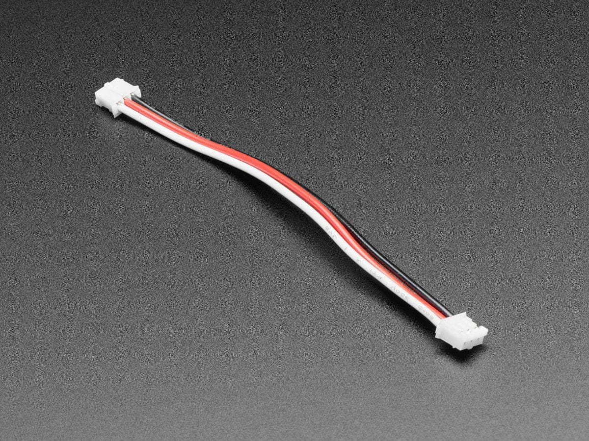 JST PH 3-pin Plug-Plug Cable - 100mm long - The Pi Hut