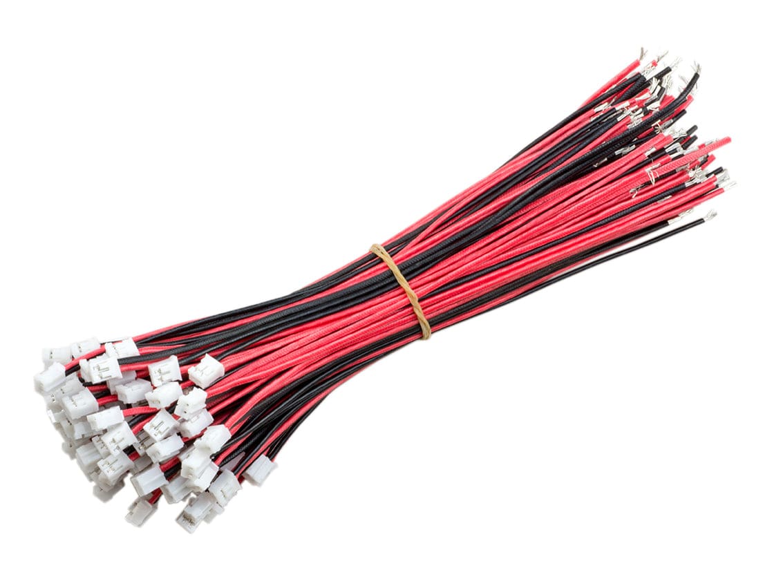 JST-PH Jumper Assembly (2 Wire) - Pack of 100 - The Pi Hut