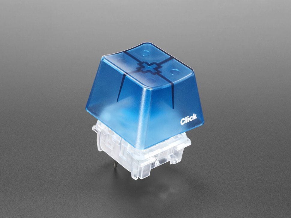 Kailh Big Mechanical Key Switch - Clicky Pale Blue - 1 Piece - The Pi Hut