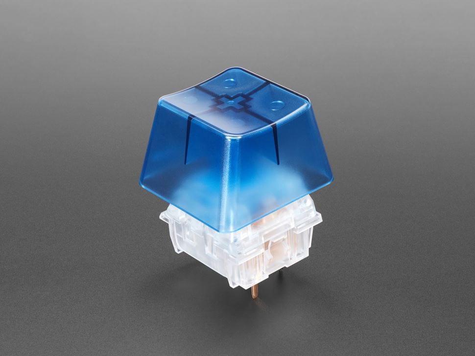 Kailh Big Mechanical Key Switch - Clicky Pale Blue - 1 Piece - The Pi Hut