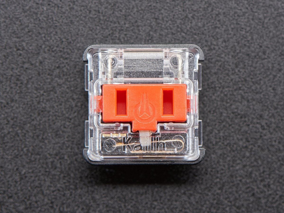 Kailh CHOC Low Profile Red Linear Key Switches - 10-pack - The Pi Hut