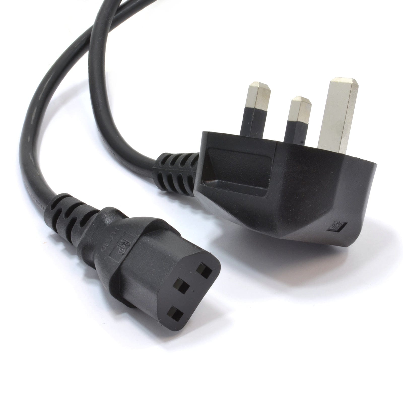 "Kettle" Type Power Cable 2m - IEC C13 (UK) - The Pi Hut