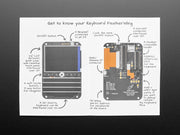 Keyboard FeatherWing - QWERTY Keyboard + 2.6" LCD - The Pi Hut