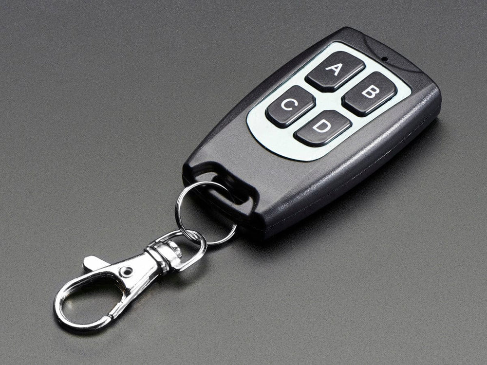 Keyfob 4-Button RF Remote Control - 315MHz - The Pi Hut