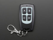 Keyfob 4-Button RF Remote Control - 315MHz - The Pi Hut