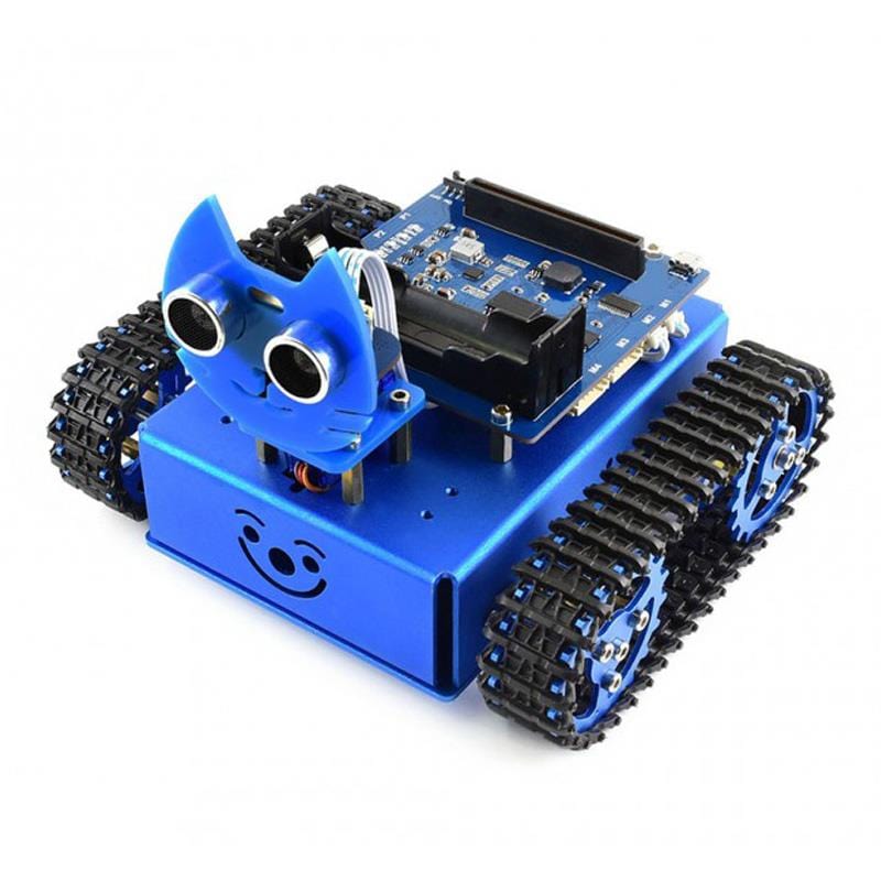 KitiBot Tracked Robot Kit for BBC micro:bit - The Pi Hut