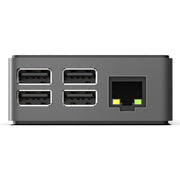 Flirc Boîtier Aluminium Pour Raspberry Pi 4 - Dissipateur Thermique Intégré - Parfait Pour Kodi