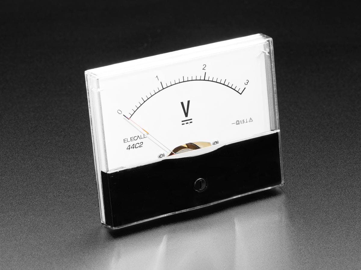 Large 3V Analog Panel Meter - The Pi Hut