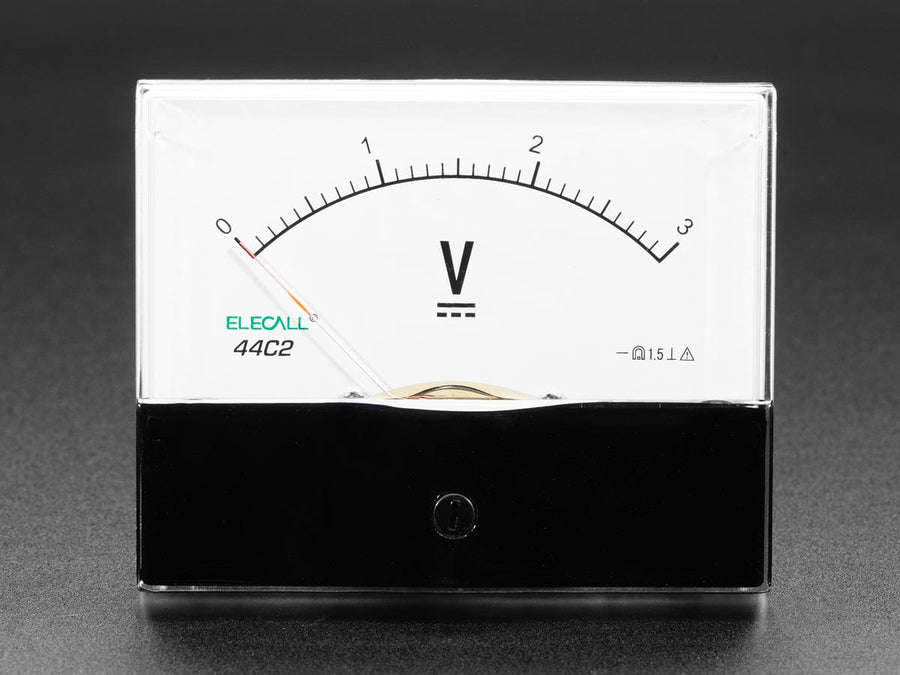Pi Meter Large 3V Analog Panel Meter - The Pi Hut